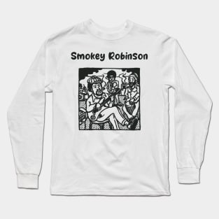 smokey ll reggae jammin Long Sleeve T-Shirt